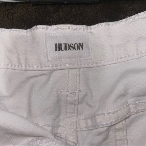 Hudson Jeans Weekender Step Hem Denim Mini Skirt 25 - Picture 5 of 7